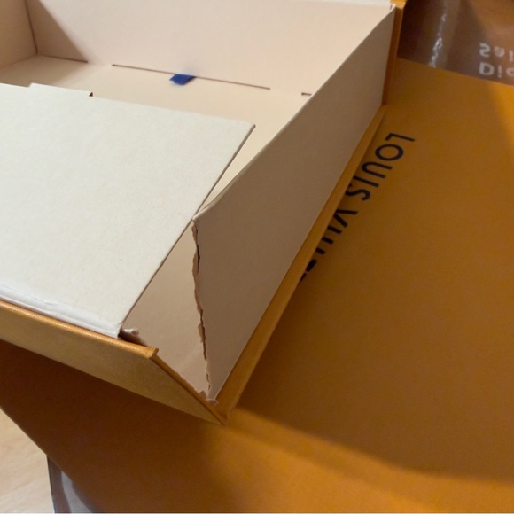 Louis Vuitton Orange Shopping Bags and Boxes - Picture 3 of 3